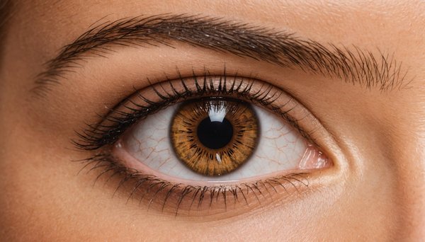 Lentilles de couleur marron noisette pour un regard lumineux